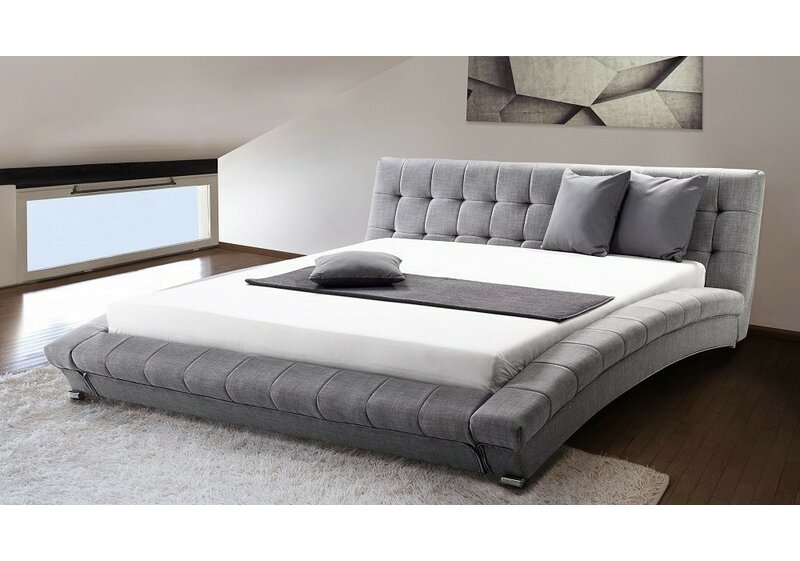 Super King Bed Frame Wayfair : 1 - This luxury upholstered bed frame is